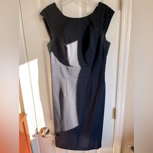 Navy sheath dress from The Limited, size 6 Tall